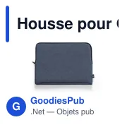 Housse pour Ordinateur Portable personnalisable avec logo - Hops - Miniature 6