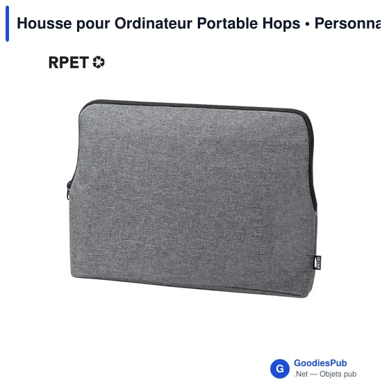 Housse pour Ordinateur Portable personnalisable avec logo - Hops - Image 10