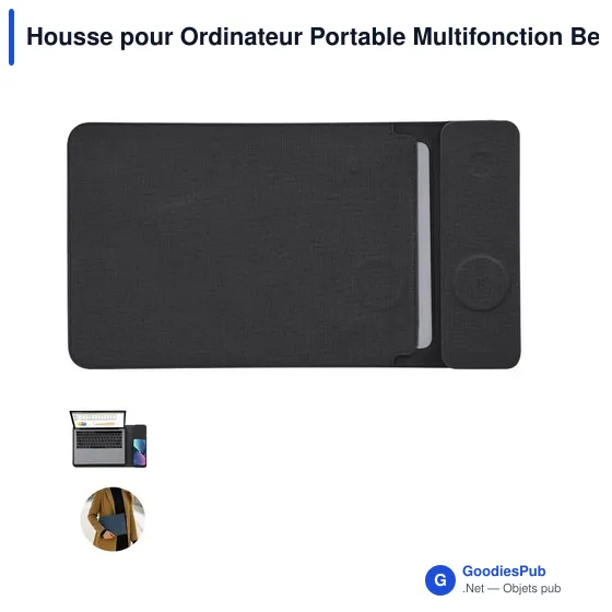 Housse pour Ordinateur Portable Multifonction Benrix - Image 10