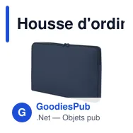 Housse d'ordinateur portable personnalisable avec logo - Pravesh - Miniature 3