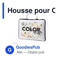 Housse pour Ordinateur Portable Sublimation Lury - Miniature 1