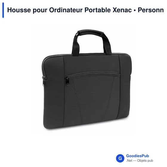 Housse pour ordinateur portable personnalisable avec logo - Xenac - Image 1