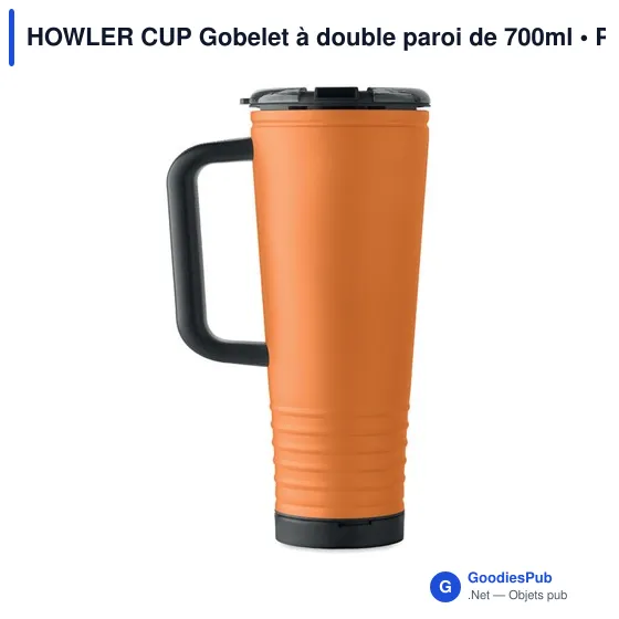 Gobelet à double paroi personnalisable HOWLER CUP avec logo - Image 3