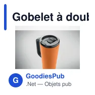 Gobelet à double paroi personnalisable HOWLER CUP avec logo - Miniature 4