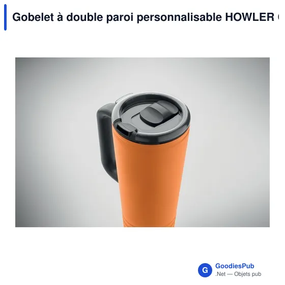 Gobelet à double paroi personnalisable HOWLER CUP avec logo - Image 4