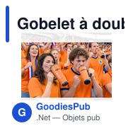 Gobelet à double paroi personnalisable HOWLER CUP avec logo - Miniature 6