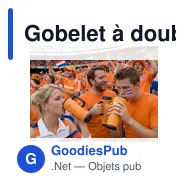 Gobelet à double paroi personnalisable HOWLER CUP avec logo - Miniature 7