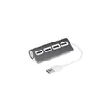 Variante gris - Hub USB 2.0 personnalisable avec logo - Fletcher