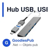Hub USB, USB-C Hama - Miniature 1