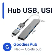 Hub USB, USB-C Hama - Miniature 5