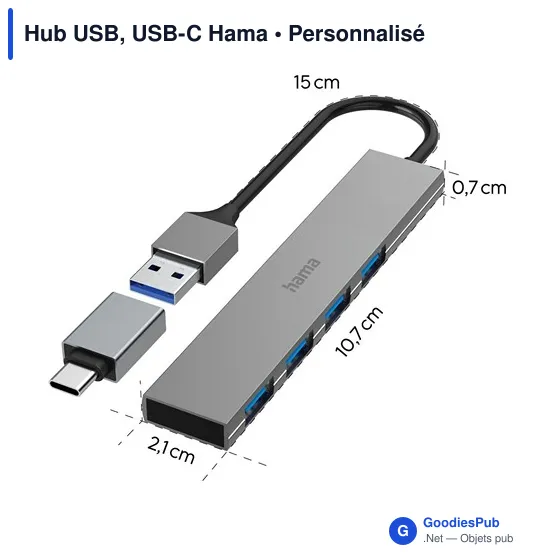 Hub USB, USB-C Hama - Image 5
