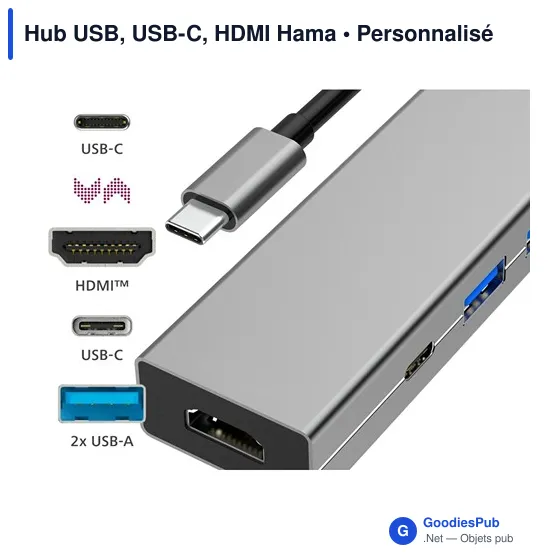 Hub USB, USB-C, HDMI Hama - Image 4