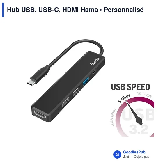Hub USB, USB-C, HDMI Hama - Image 3