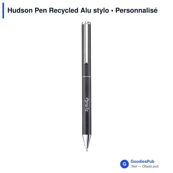 Hudson Pen Recycled Alu stylo - Image 2