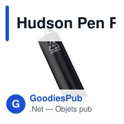 Hudson Pen Recycled Alu stylo - Miniature 3