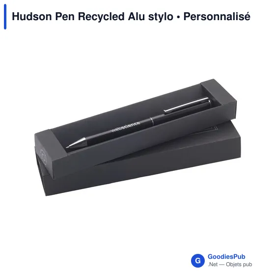 Hudson Pen Recycled Alu stylo - Image 4