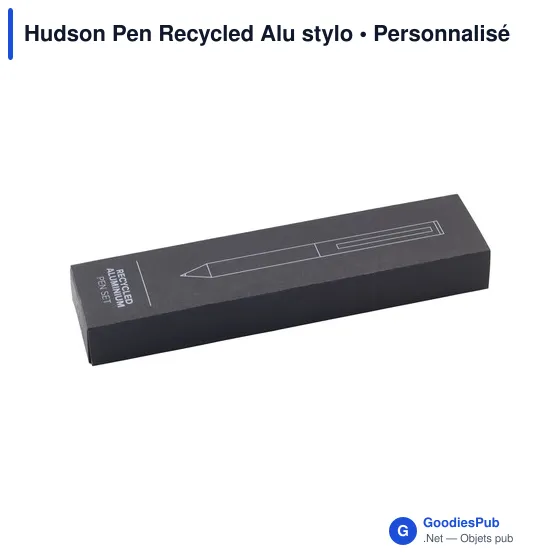Hudson Pen Recycled Alu stylo - Image 5