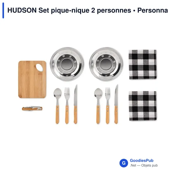 HUDSON Set pique-nique 2 personnes - Image 3