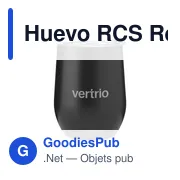 Mug isotherme personnalisable Huevo RCS en acier inoxydable recycléavec logo - Miniature 7
