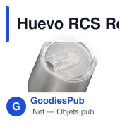 Mug isotherme personnalisable Huevo RCS en acier inoxydable recycléavec logo - Miniature 8