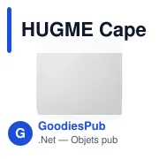 HUGME Cape de bain en coton - Miniature 2