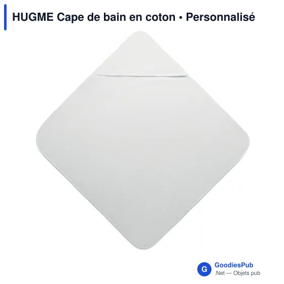 HUGME Cape de bain en coton - Image 3