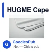 HUGME Cape de bain en coton - Miniature 5