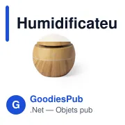 Humidificateur d'air personnalisable Festok avec logo - Miniature 2