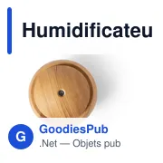 Humidificateur d'air personnalisable Festok avec logo - Miniature 4