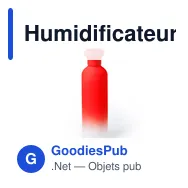 Humidificateur d'air personnalisable avec logo - Humidificateur Paffil - Miniature 2