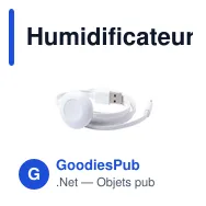 Humidificateur d'air personnalisable avec logo - Humidificateur Paffil - Miniature 4