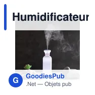 Humidificateur d'air personnalisable avec logo - Humidificateur Paffil - Miniature 5