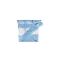Variante turquoise - Sac de plage personnalisable avec serviette - HUMMUMavec logo