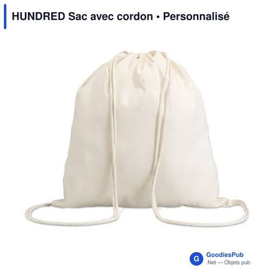 HUNDRED Sac avec cordon - Image 1
