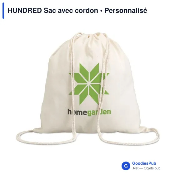 HUNDRED Sac avec cordon - Image 2
