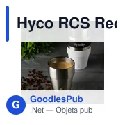 Gobelet personnalisable en acier inoxydable recyclé avec logo - Hyco RCS - Miniature 3