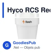 Gobelet personnalisable en acier inoxydable recyclé avec logo - Hyco RCS - Miniature 4