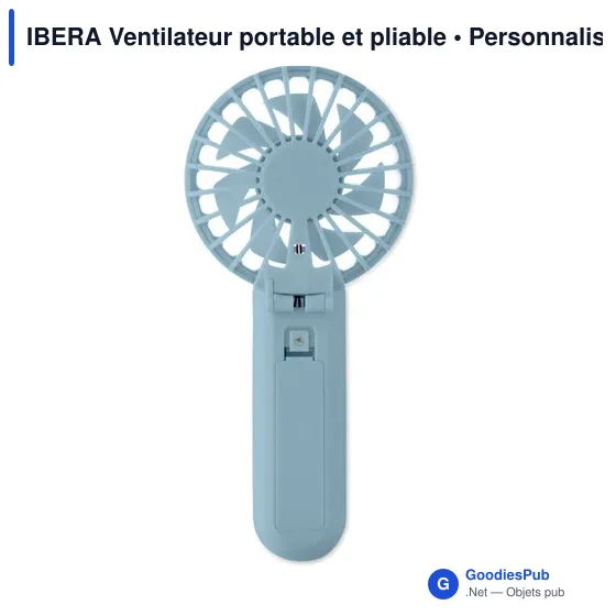 Ventilateur portable personnalisable IBERA avec logo - Image 8