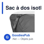 Sac à dos isotherme personnalisable Ice Cool GRS RPET avec logo - Miniature 4
