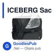 Sac isotherme personnalisable avec logo - RPET 600D - Miniature 3