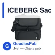 Sac isotherme personnalisable avec logo - RPET 600D - Miniature 4