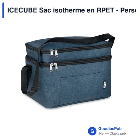 ICECUBE Sac isotherme en RPET