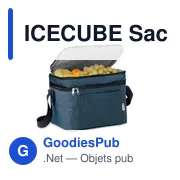 ICECUBE Sac isotherme en RPET - Miniature 3