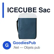 ICECUBE Sac isotherme en RPET - Miniature 4