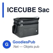 ICECUBE Sac isotherme en RPET - Miniature 7