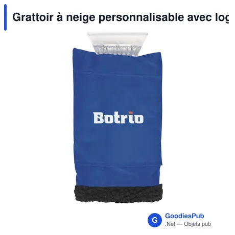 Grattoir à neige personnalisable avec logo - IceGlove