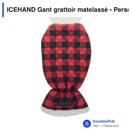 ICEHAND Gant grattoir matelassé