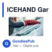 ICEHAND Gant grattoir matelassé - Miniature 5