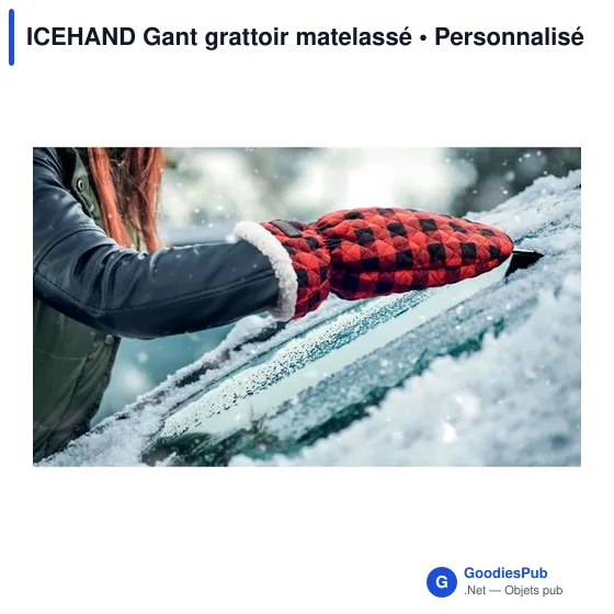 ICEHAND Gant grattoir matelassé - Image 5