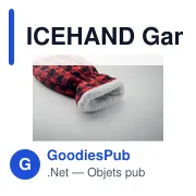 ICEHAND Gant grattoir matelassé - Miniature 7